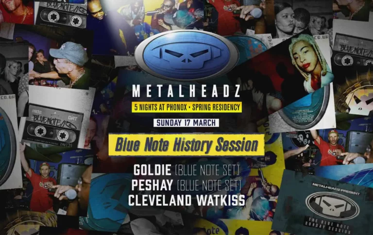 Peshay to play for Metalheadz Sunday Blue Note Session