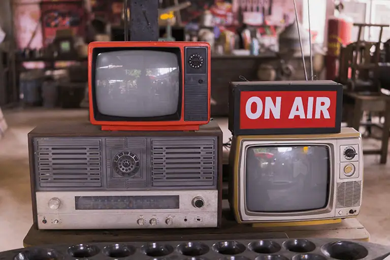 A vintage television, wireless and telephone system representative of 300+ sync deals we've negotiated since 1995, and how UK broadcaster payment timelines now vary dramatically