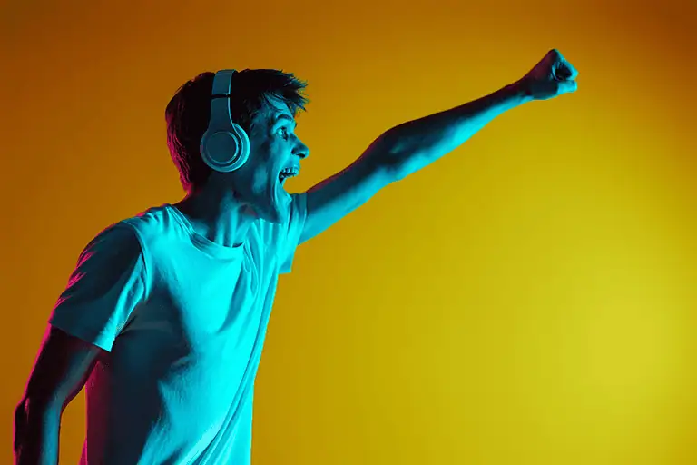 A colourful and highly engaged superfan is what we are striving towards as modern musicians